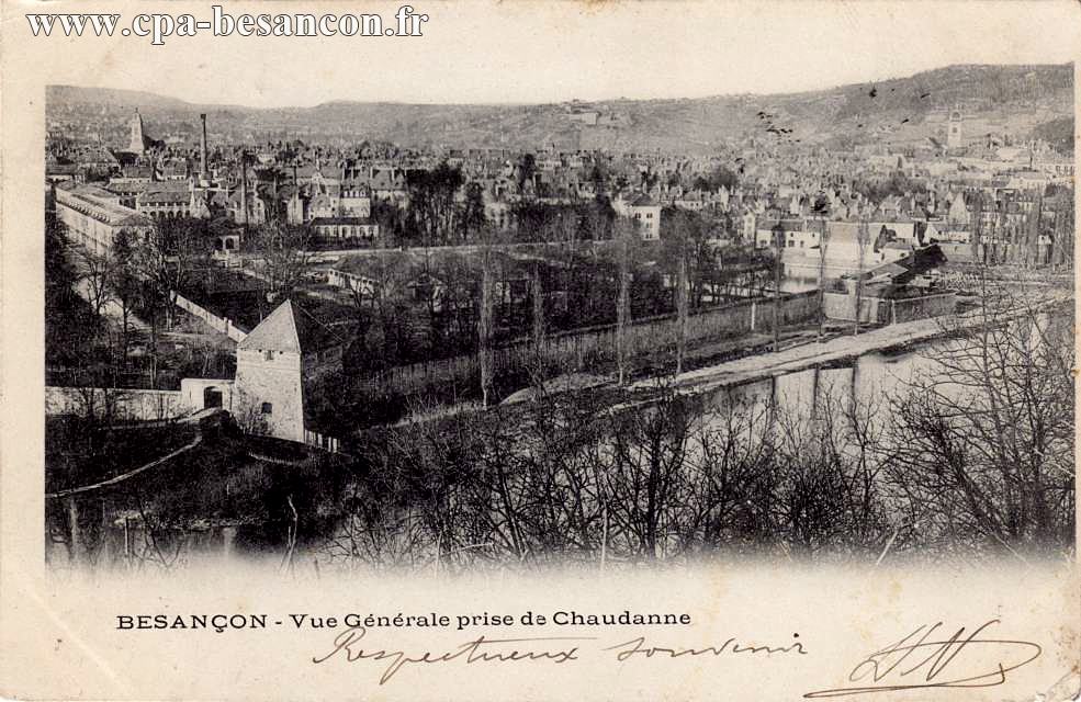 BESANÇON - Vue Générale prise de Chaudanne